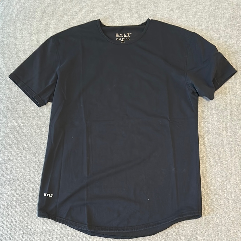Men’s Large BYLT Basics Drop Cut Short Sleeve T-Shirt - Black